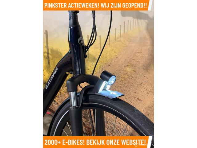 Batavus Finez Elektrische fiets met BOSCH midden
