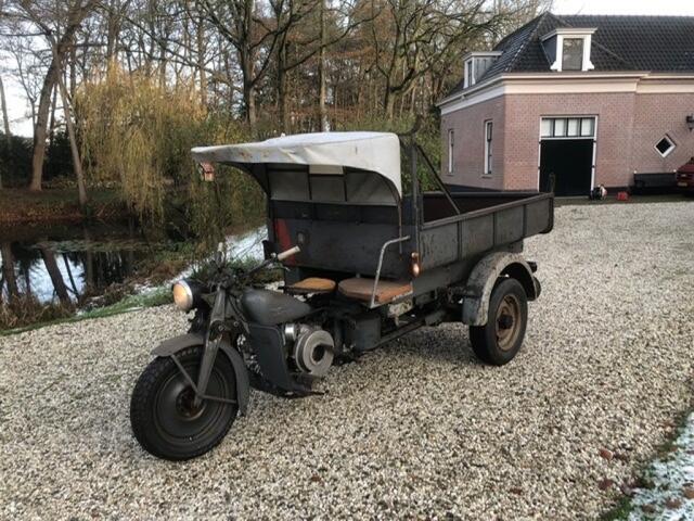 Moto Guzzi Ercole 500cc Kipper MOTOCARRI #TIJDCAPSU
