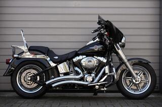 Harley Davidson 88 FLSTFI Fat Boy Fatboy Softail Black